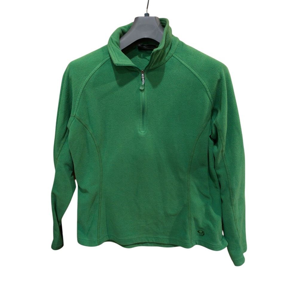 Mountain Hardwear  women's‎ Jacket  Performance size Large Fleece. Green
